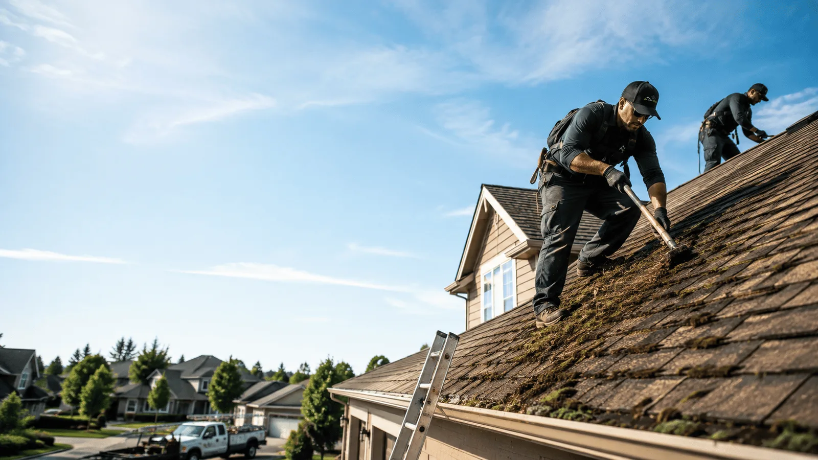 Roof Moss Removal in Neville, OH near me